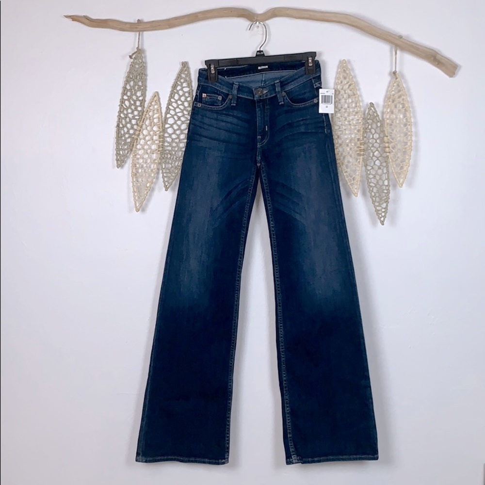 Hudson Piper Wide Leg Jeans Size 23 NWT
